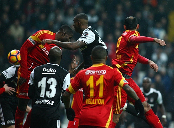 Beşiktaş - Kayserispor maçından kareler - Görsel 1