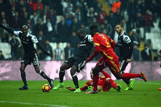 Beşiktaş - Kayserispor maçından kareler - Görsel 5