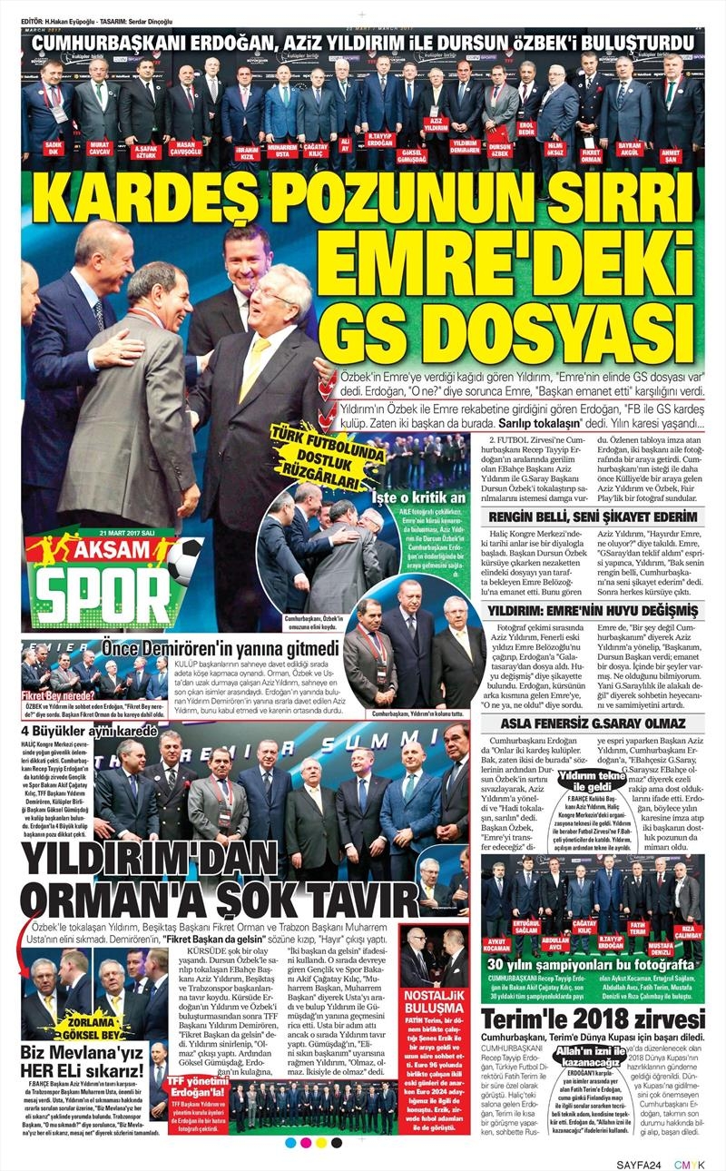 21 Mart 2017 | İşte gazetelerin Beşiktaş manşetleri - Görsel 8