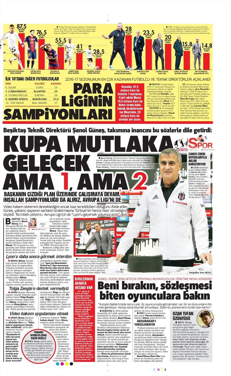 31 Mart 2017 | İşte gazetelerin Beşiktaş manşetleri - Görsel 4