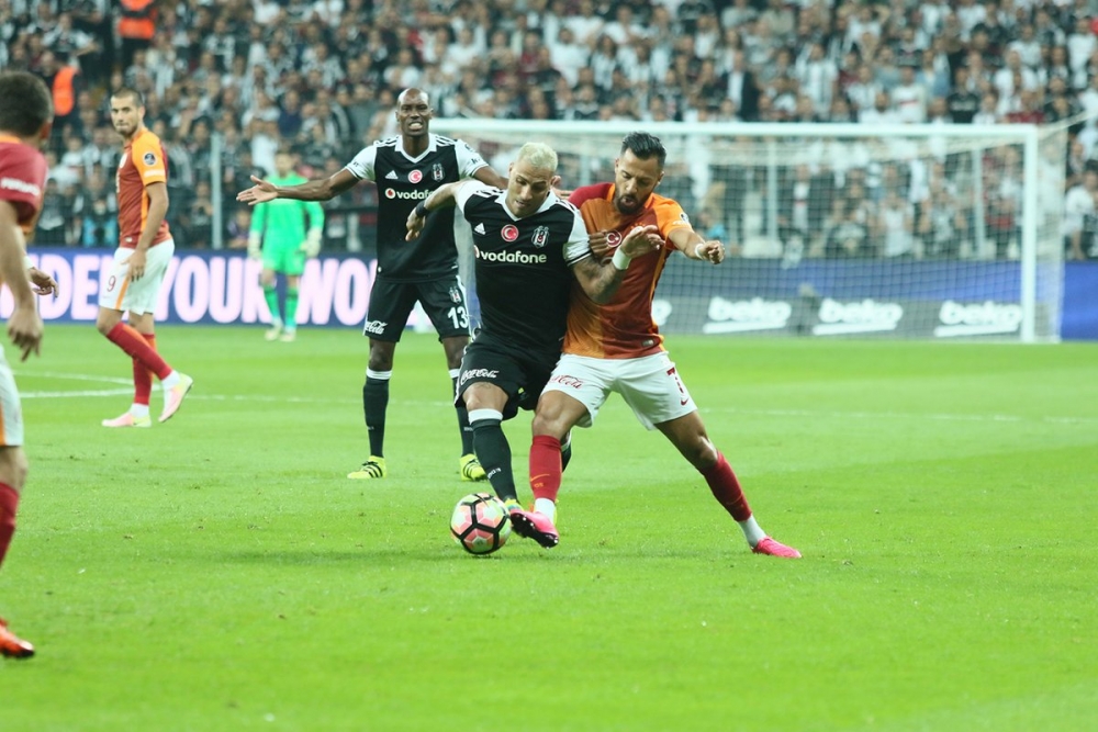 Beşiktaş-Galatasaray derbisinden kareler - Görsel 12