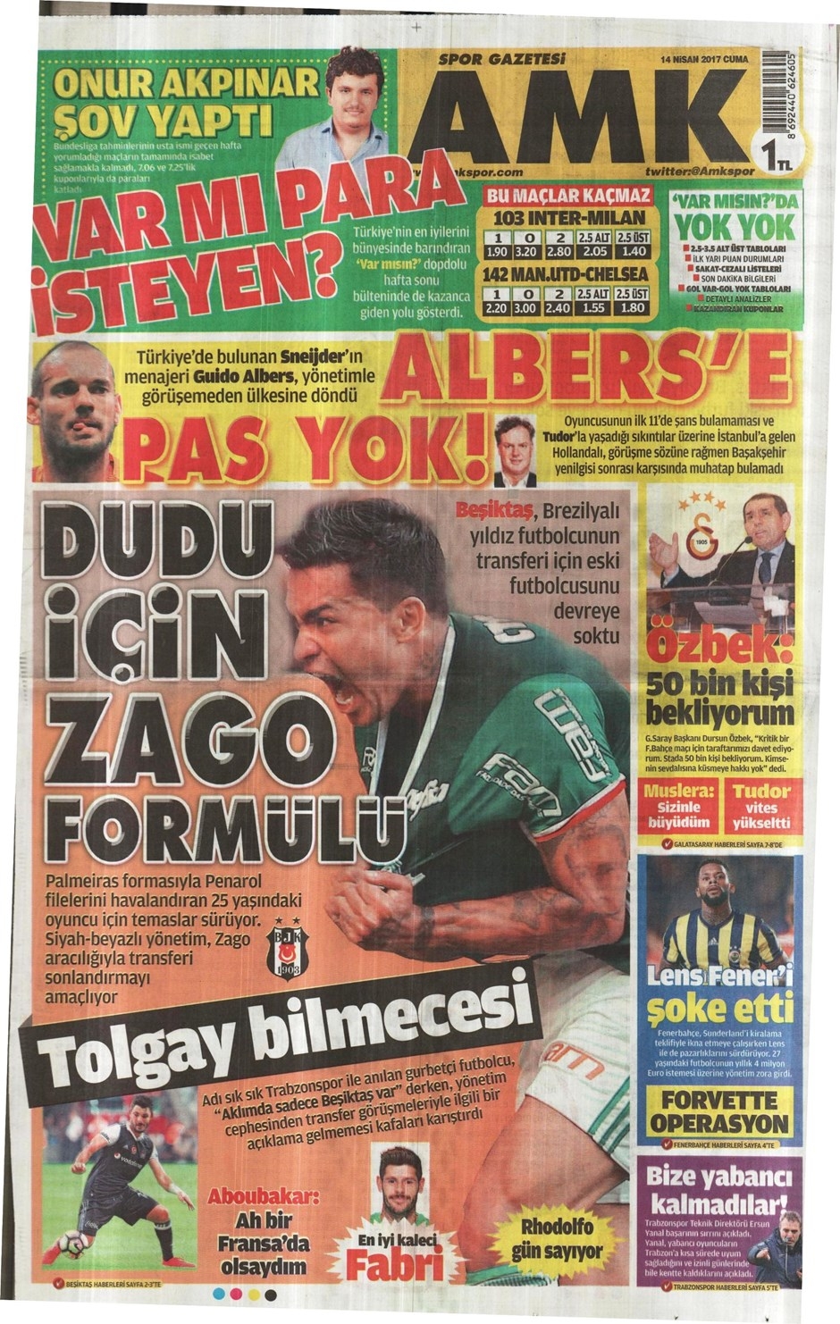 14 Nisan 2017 | İşte gazetelerin Beşiktaş manşetleri - Görsel 13