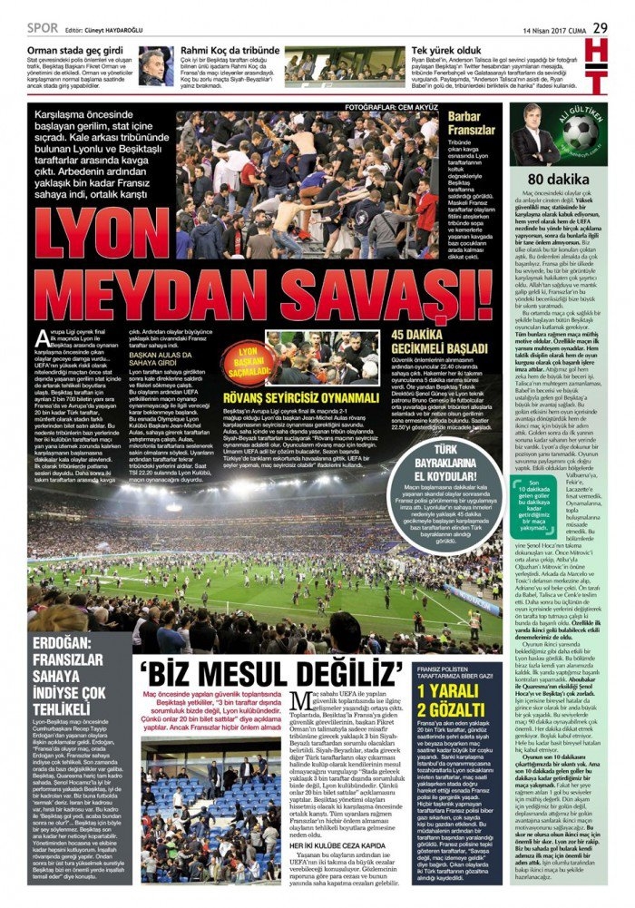 14 Nisan 2017 | İşte gazetelerin Beşiktaş manşetleri - Görsel 4