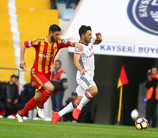 Kayserispor-Beşiktaş maçından kareler - Görsel 1