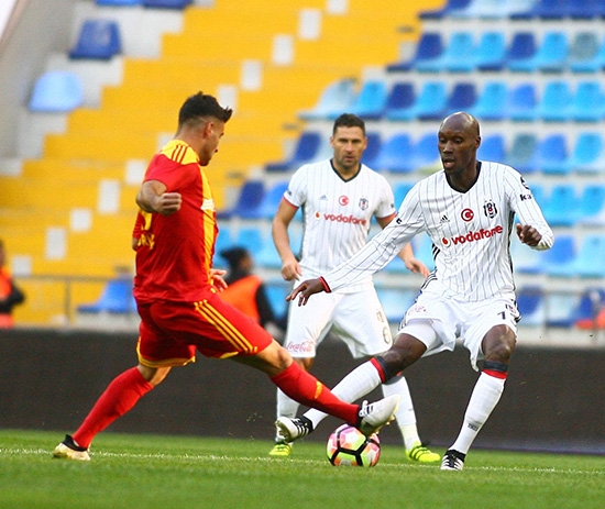 Kayserispor-Beşiktaş maçından kareler - Görsel 10