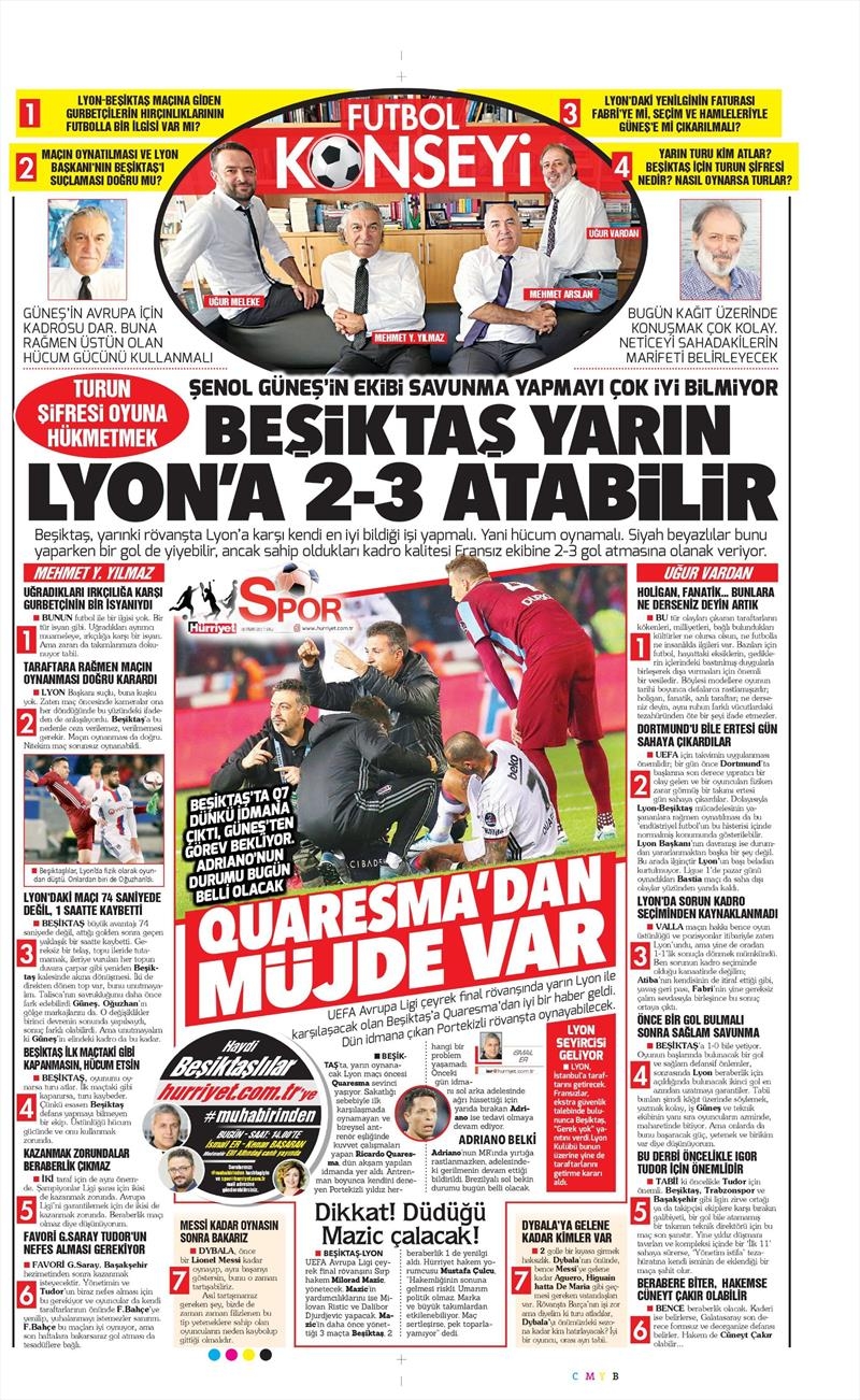 19 Nisan 2017 | İşte gazetelerin Beşiktaş manşetleri - Görsel 5