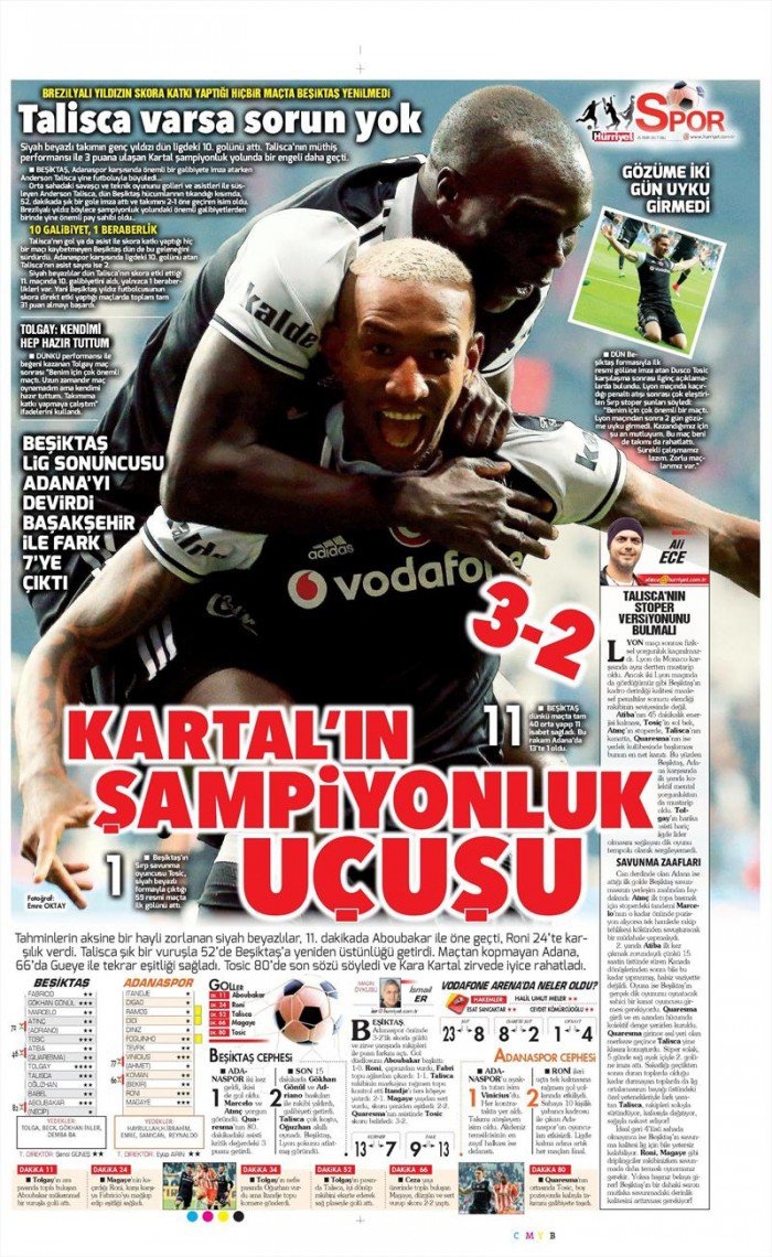 25 Nisan 2017 | İşte gazetelerin Beşiktaş manşetleri - Görsel 7
