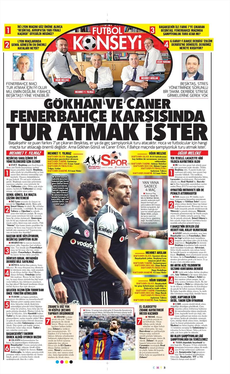 26 Nisan 2017 | İşte gazetelerin Beşiktaş manşetleri - Görsel 5