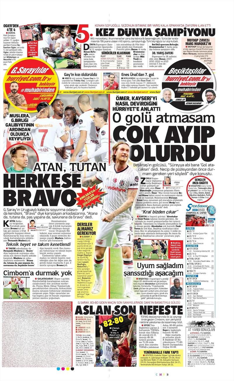 17 Ekim 2016 | Gazetelerin Beşiktaş manşetleri - Görsel 6