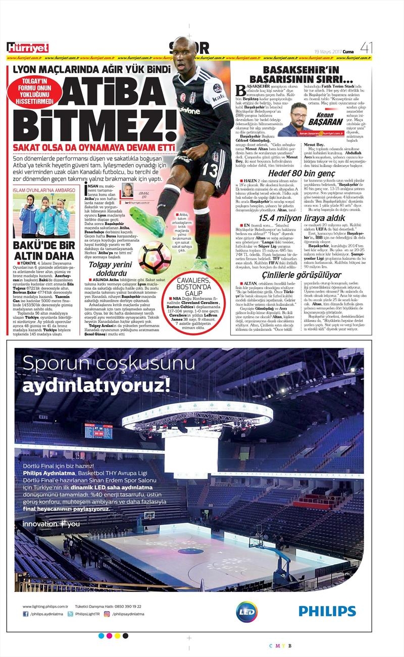 19 Mayıs 2017 | İşte gazetelerin Beşiktaş manşetleri - Görsel 1