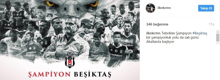 Beşiktaş Sompo Japan'ın yıldızları ve Ufuk Sarıca'dan da kutlama mesajla - Görsel 2