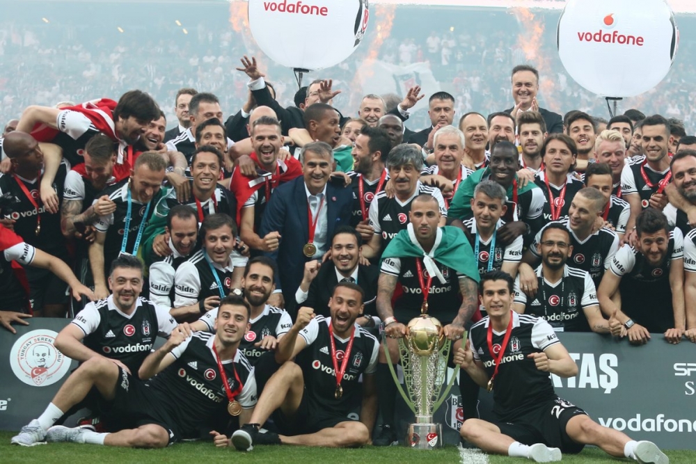 Beşiktaş kupayı kaldırdı! Müthiş kareler! - Görsel 10
