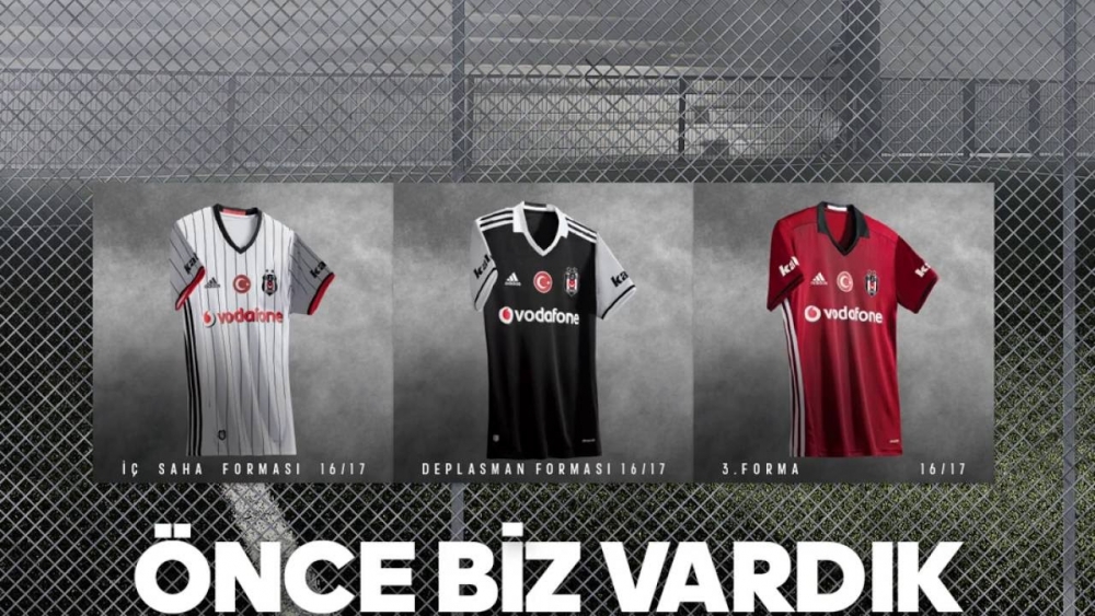 FOTO GALERİ | 1990 sonrası Beşiktaş formaları! - Görsel 1
