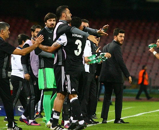 Napoli-Beşiktaş maçından kareler - Görsel 11