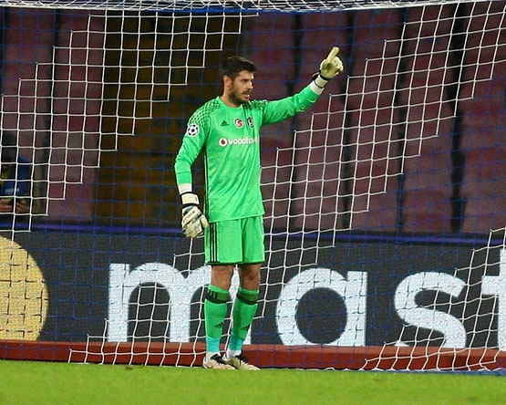 Napoli-Beşiktaş maçından kareler - Görsel 15