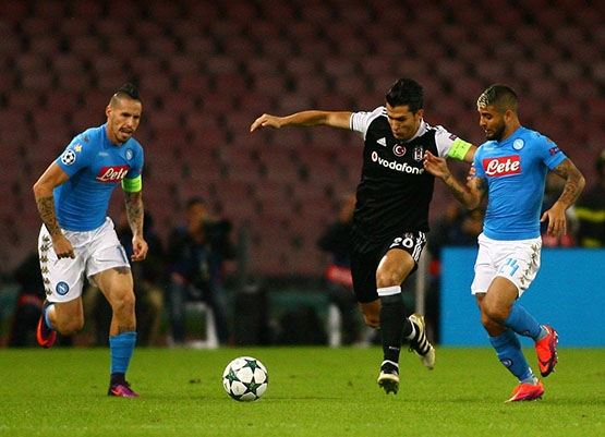 Napoli-Beşiktaş maçından kareler - Görsel 25