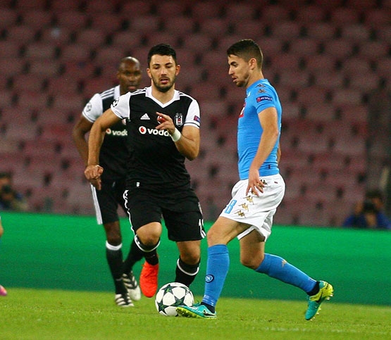 Napoli-Beşiktaş maçından kareler - Görsel 6
