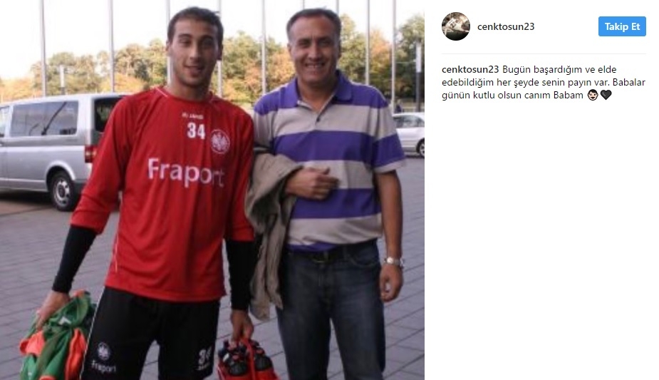 Beşiktaşlı futbolcuların babalar günü paylaşımları! - Görsel 6