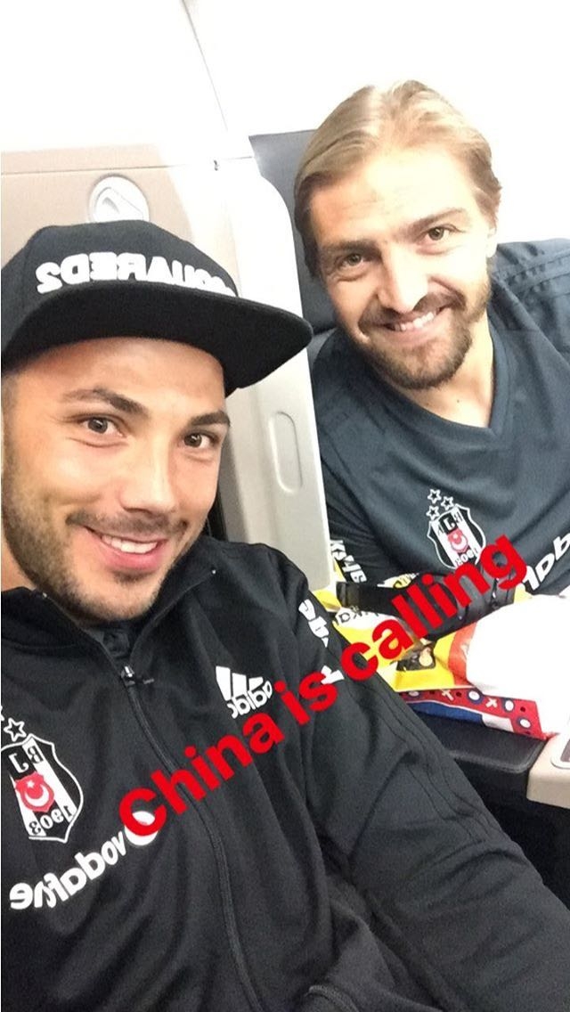 Beşiktaşlı futbolcuların Çin paylaşımları! - Görsel 3