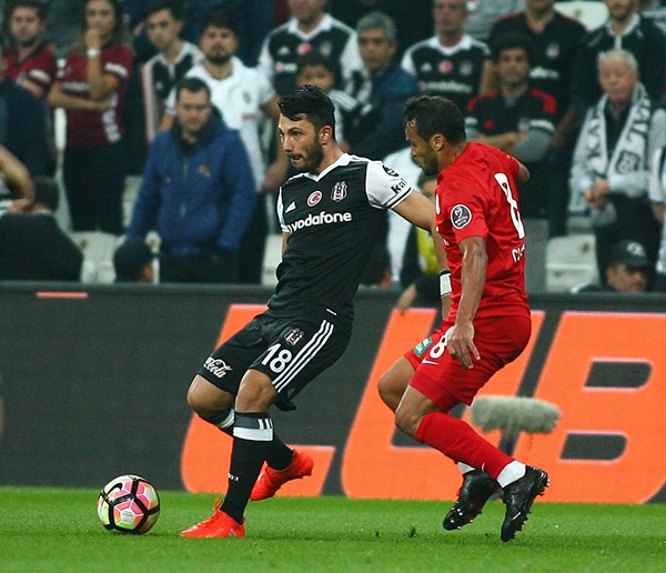 Beşiktaş - Antalyaspor maçından kareler - Görsel 10
