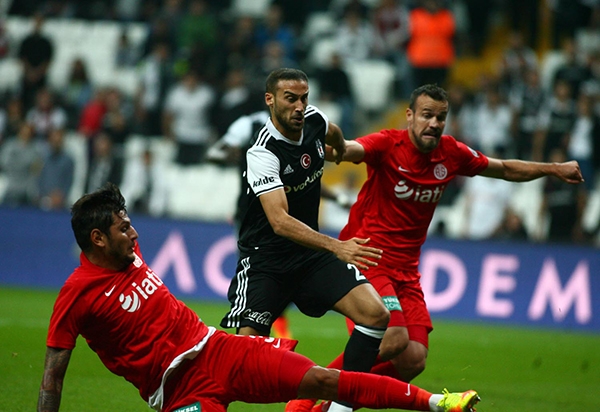 Beşiktaş - Antalyaspor maçından kareler - Görsel 23
