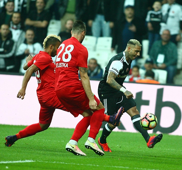 Beşiktaş - Antalyaspor maçından kareler - Görsel 25