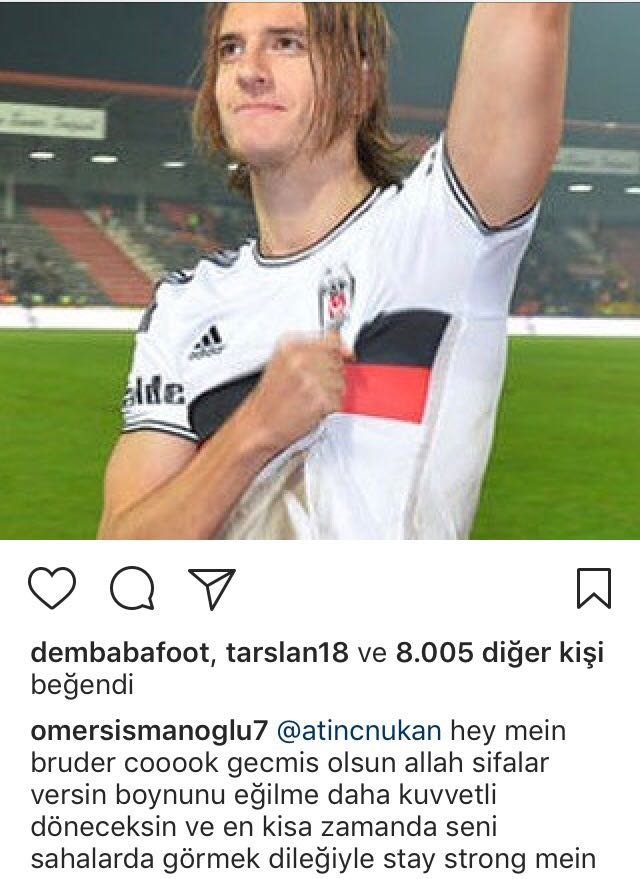 İşte takım arkadaşlarından Atınç'a atılan destek mesajları! - Görsel 6