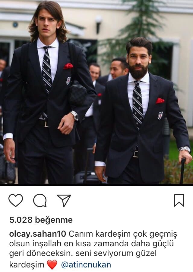 İşte takım arkadaşlarından Atınç'a atılan destek mesajları! - Görsel 7