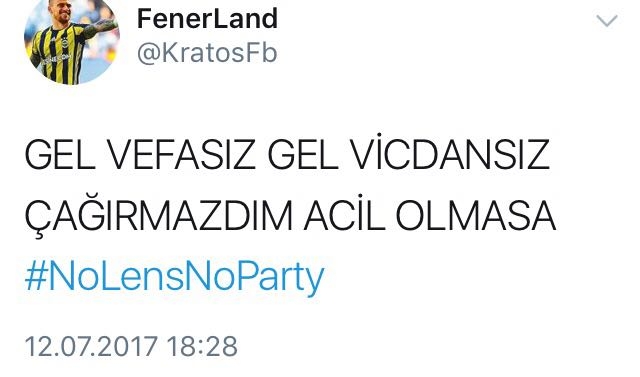 Fenerbahçe taraftarının Lens'in takımda kalması için attığı 18 tweet - Görsel 10