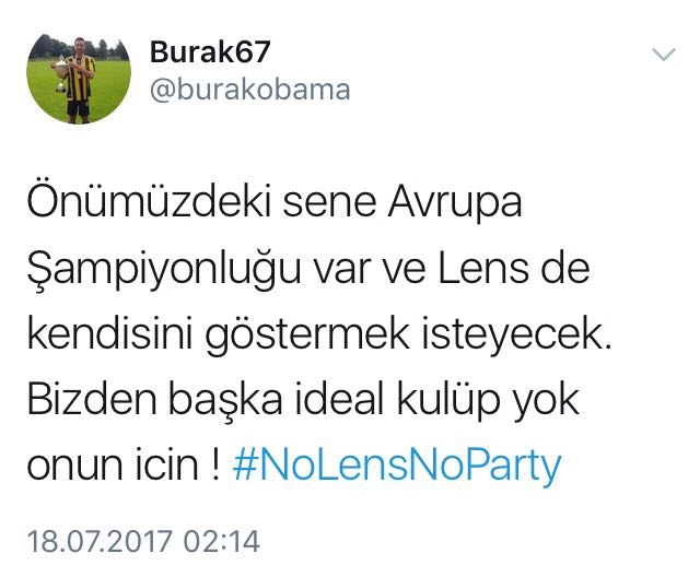 Fenerbahçe taraftarının Lens'in takımda kalması için attığı 18 tweet - Görsel 15