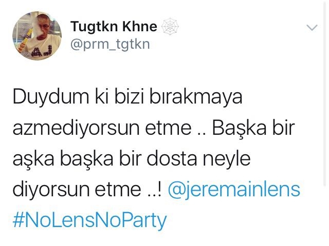 Fenerbahçe taraftarının Lens'in takımda kalması için attığı 18 tweet - Görsel 2