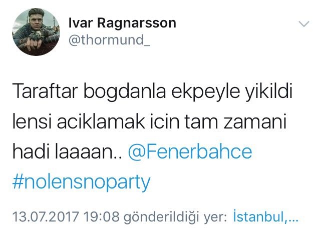 Fenerbahçe taraftarının Lens'in takımda kalması için attığı 18 tweet - Görsel 6