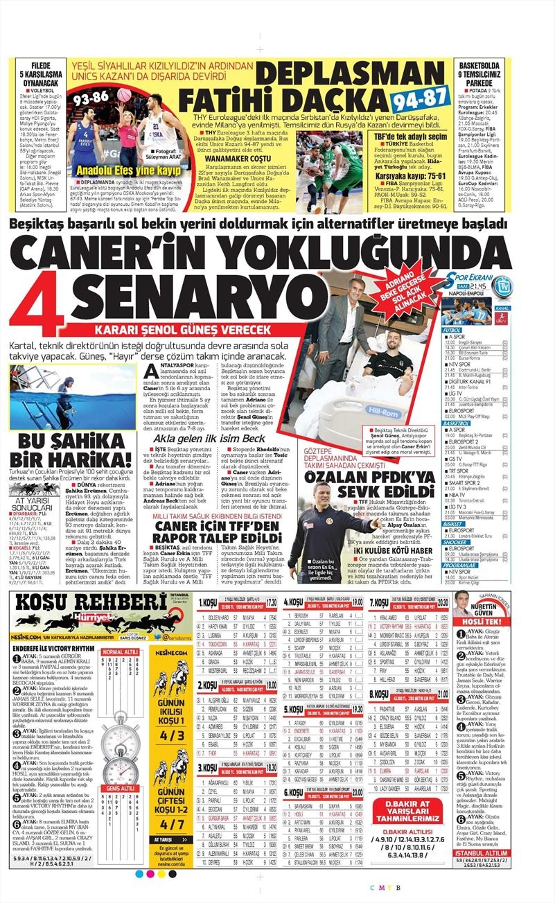 26 Ekim 2016 | Gazetelerin Beşiktaş manşetleri - Görsel 8