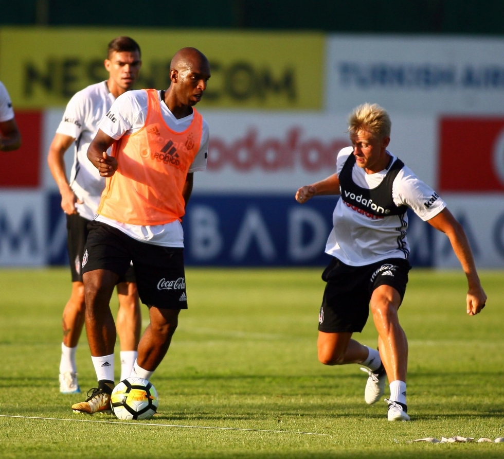 Beşiktaş'ın akşam idmanından kareler! - Görsel 11