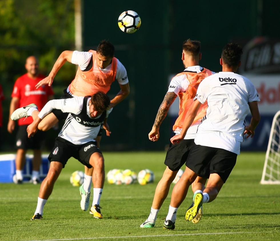 Beşiktaş'ın akşam idmanından kareler! - Görsel 8