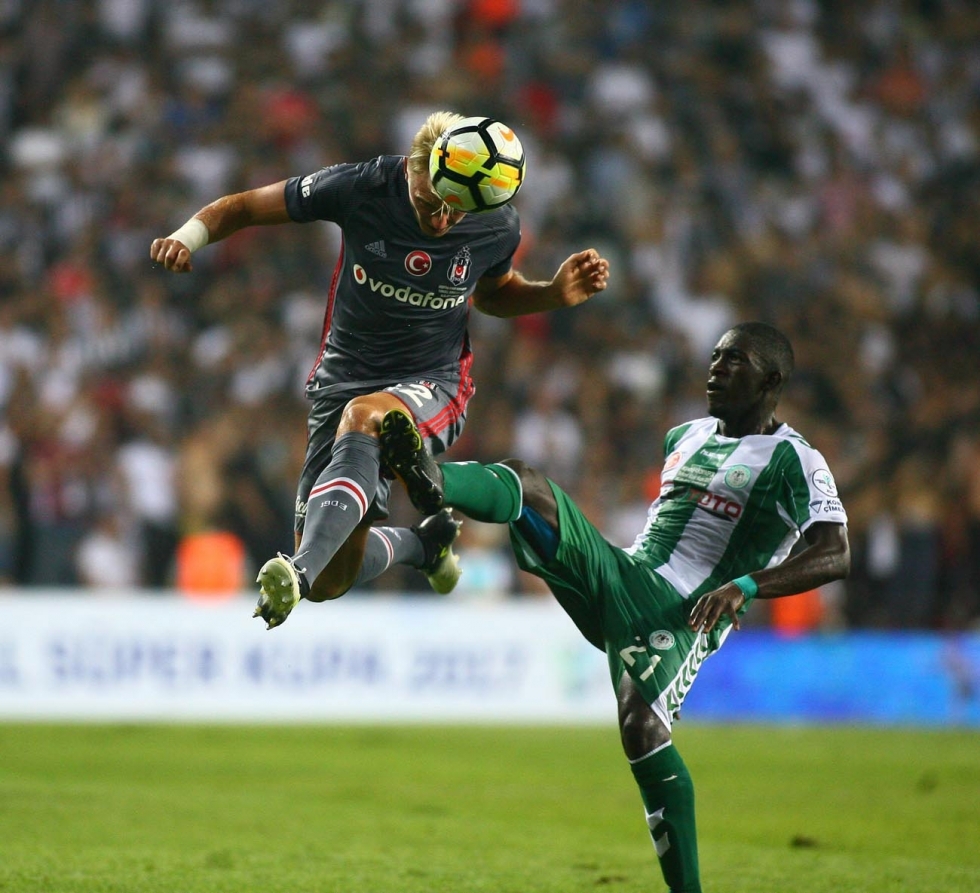 İşte Beşiktaş-Atiker Konyaspor mücadelesinden kareler! - Görsel 22