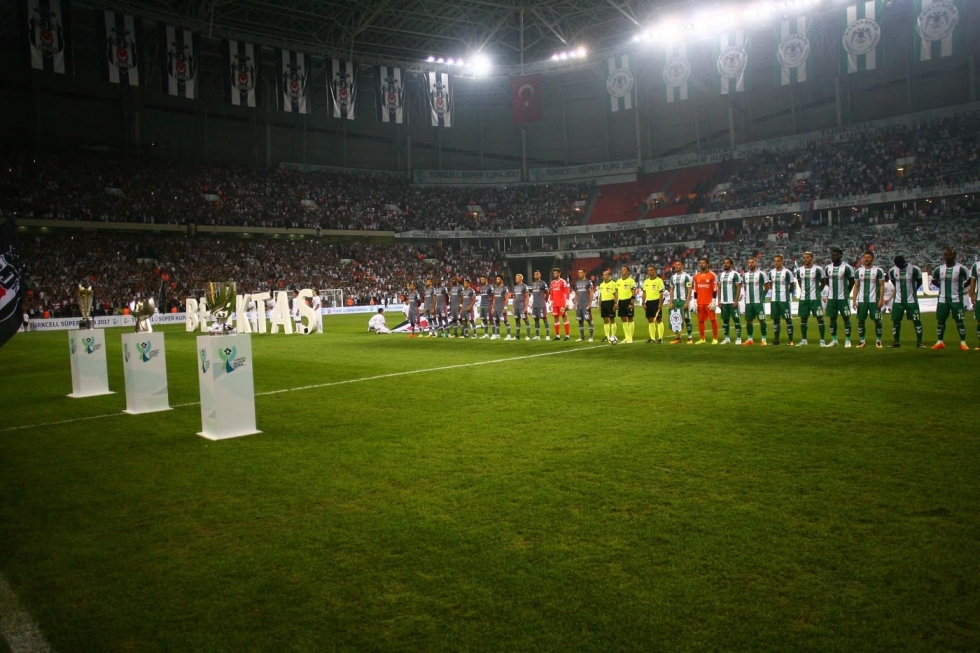 İşte Beşiktaş-Atiker Konyaspor mücadelesinden kareler! - Görsel 3