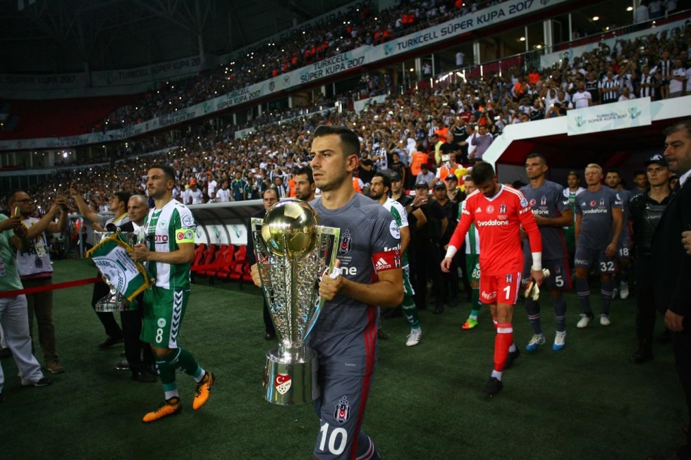İşte Beşiktaş-Atiker Konyaspor mücadelesinden kareler! - Görsel 9