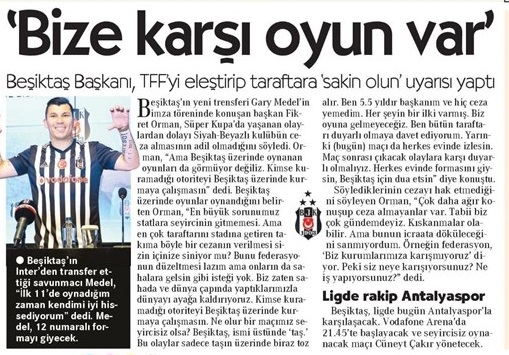 13 Ağustos 2017 | İşte gazetelerin Beşiktaş manşetleri - Görsel 3